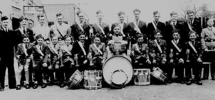 Boys Brigade Band 1954