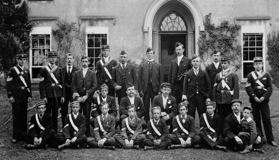 Boys Brigade Inspection 1900