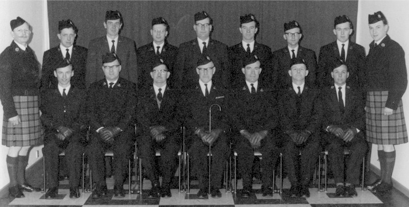Boys Brigade Officers 1962