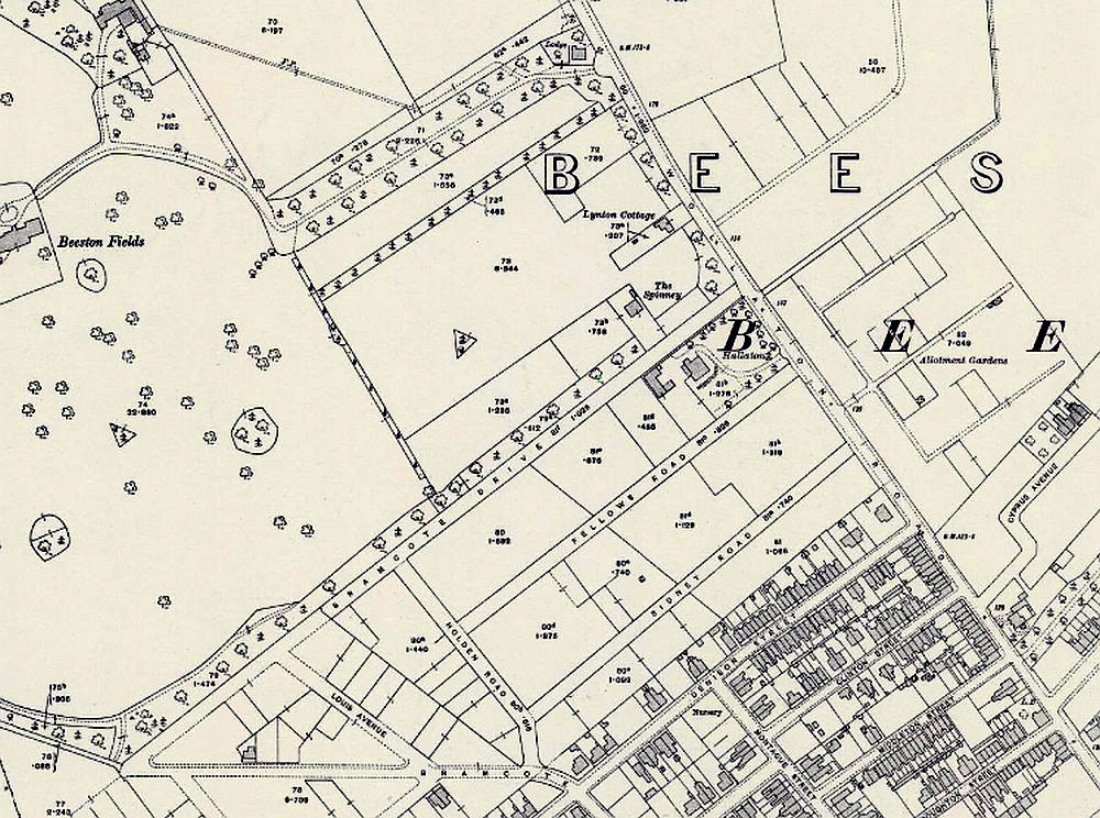 Fellows Road Area, 1914