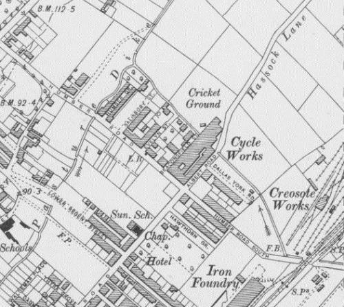 Humber Map c1910