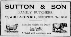 Sutton advert