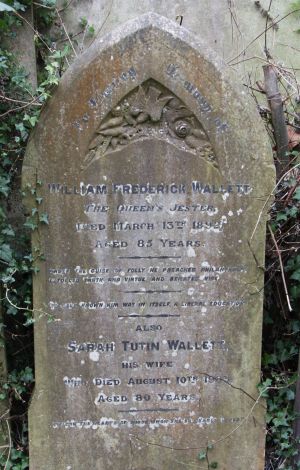 Wallett Memorial Stone