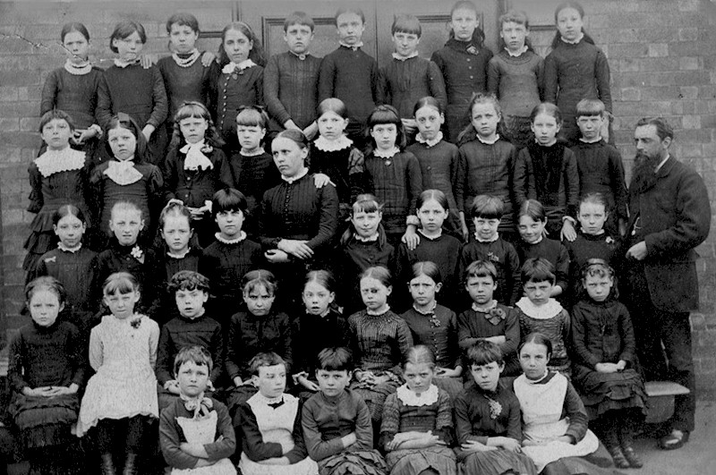 Wesleyan School - Girls - c1874-6